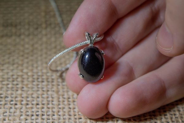 Stunning Black Onyx Gemstone Necklace - Image 12